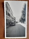 Fotografie autoturism pe o strada din Rotterdam, 1935