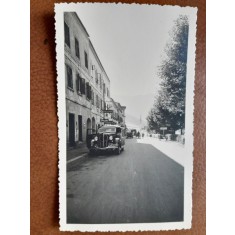 Fotografie autoturism pe o strada din Rotterdam, 1935
