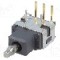 Intrerupator basculant, 3 pozitii, mod comutare (ON)-OFF-(ON), SPDT, NKK SWITCHES - A18KH