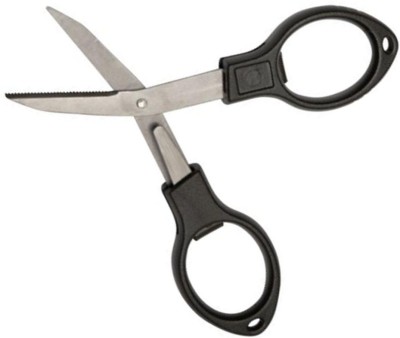 Foarfeca Zebco Pocket Folding Scissors, Black, 9cm foto