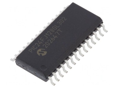 Microcontroler PIC 128kB 32MHz SMD QFN28 8kBSRAM foto