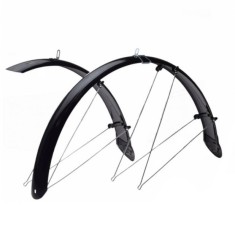 Aparatoare noroi bicicleta, roata de 24, culoare negru Cod:AWR2165