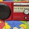 RADIO DUO RS 1210 TEHNOTON , O CULOARE FOARTE RARA ! FUNCTIONEAZA MEDII .