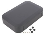 Carcasă ABS gri &icirc;nchis 200x135x40mm