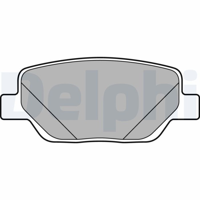 DELPHI LP3290 set placute frana,frana disc
