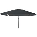 vidaXL Umbrelă de grădină 395 x 245 cm, antracit