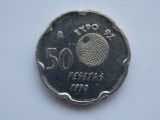 50 PESETAS 1990 SPANIA-COMEMORATIVA, Europa