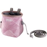 Sac magneziu Alpinism Petzl Saka Chalkbag Rose, Reciclat, 80g