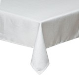 Față de Masă Jacquard, Off White, Dimensiuni 240x140cm, Poliester, Oem