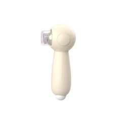 Set Pila Electrica, Cyrax, pentru Copii si Bebelusi, din ABS, 6 Accesorii, Incarcare USB, cu Lumina Led, 11.5 x 5.5 cm, Alb