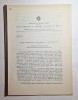 Rapoarte Tehnice I.N.R./I.R.E. No. 31 C.E.R./3 &bdquo;Asupra Tens. de &Icirc;ncercare a Izolatorilor&rdquo; interbelic