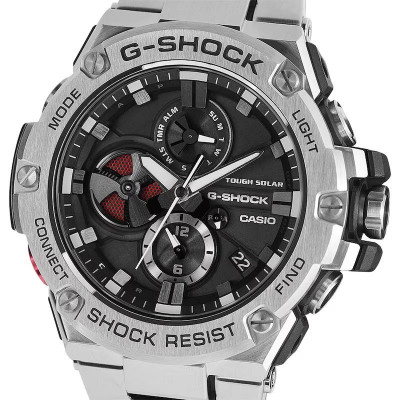 Ceas Barbati, Casio G-Shock, G-Steel Bluetooth GST-B100D-1AER - Marime universala foto