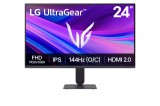 Monitor Gaming LG UltraGear&trade; G4 24'', FHD (1920x1080), IPS, 144Hz (O/C), 5ms, AMD FreeSync&trade;, NVIDIA G-Sync&trade; , Crosshair, HDR 10, HDMI 2.0, DP 1.4