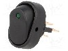 Intrerupator OFF-ON, 2 pozitii, SPST, SCI - R13-133L-01-BBG-L-2 foto