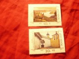 Serie URSS 1990 - Pictura - Manastiri , 2 valori