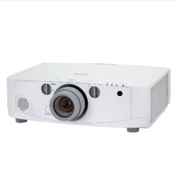 Videoproiector refurbished NEC PA500U, Full HD 1920x1080, 1xHDMI, 1xDP, 5000 lm, ore utilizate lampa &lt; 50%