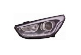 Far Hyundai Ix35 (Lm), 09.2013-09.2015, montare fata, stanga, cu lumini de zi tip LED; HiR2+PY21W; electric; fara motor; halogen, OEM/OES