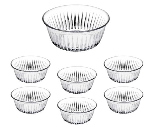 Set 7 boluri de sticla Frezya Pasabahce 950068