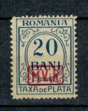 1918 - Ocup. germana, Porto, 20bani neuzat