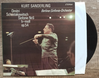 Dmitri Schostakowitsch, Sinfonie nr. 6, Kurt Sanderling// disc vinil foto