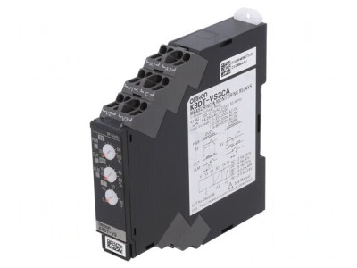 Releu Monitorizare Tensiune 100-240VAC SPDT IP20 foto