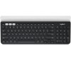 TASTATURA LOGITECH wireless &amp;amp; bluetooth, multimedia, 1 singur receiver, negru &amp;amp; argintiu, &quot;K780&quot; &quot;920-008042&quot; (timbru verde 0.8 lei)