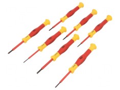 Kit Șurubelnițe Izolate de Precizie 1kVAC Phillips și Plată