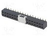 Conector 34 pini, seria {{Serie conector}}, pas pini 2mm, HSM - C6802-34BDGHYPR