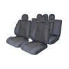 Set Huse Scaun Auto Premium Universal Gri - Fata si Spate - Model LUX
