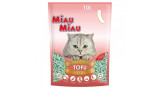 Asternut Natural Din Tofu Pentru Pisici Miau Miau Fresh 10 L