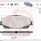 BREMBO P 68 071 PRIME LINE set placute frana,frana disc