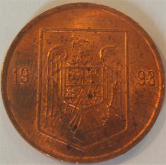 Moneda 1 LEU - ROMANIA, anul 1993 *cod 1117 A = circulata foto