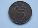 5 cent 1948 OLANDA, Europa