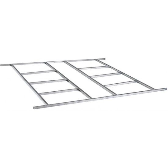 Structura metalica pentru baza casuta/magazie/sopron de gradina 2172911, 152x259 cm, Strend Pro GartenVIP DiyLine