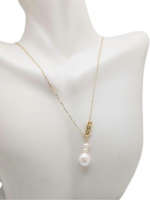 Colier cu perla elegant foto