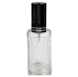 Sticla Parfum, Zamo, cu Pulverizator Infiletabil si Capac Negru, Capacitate 50ml