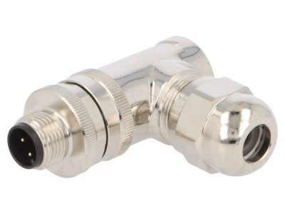 Conector M12 4 pini cod A IP67 foto