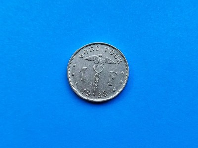 1 Franc 1928 Belgia-(Belgie) foto