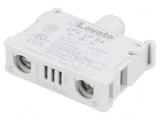 Lumină LED Roșie 22mm Platinum