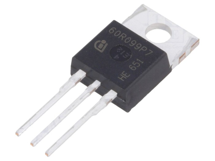 Tranzistor N-MOSFET 600V 20A