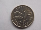 10 CENTS 1971 BERMUDA