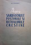 Despre sarbatorile, posturile si ritualurile crestine