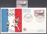 Franta 1960 - Jocurile Olimpice din 1960, Serie MNH + FDC