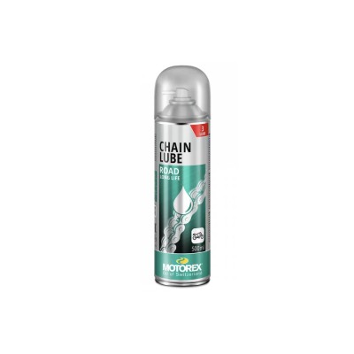 MOTOREX Spray ungere lant 500ml degresant chain lube road long life white foto