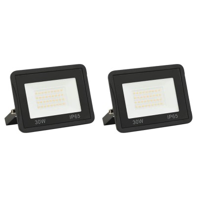 Proiectoare cu LED, 30 W, 2 buc., alb rece foto