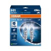 Set 2 Becuri Halogen OSRAM H1, 12V, 55W, Cool Blue Intense NextGen