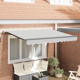 vidaXL Cadru Jaluzea Retractabilă Manuală 2,5x2 m din metal