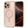 Husa MagSafe pentru Apple iPhone 16 Pro, Spigen, Ultra Hybrid T, Roz Satinata