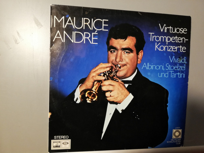 Maurice Andre &ndash; Trumpet Concertos : Vivaldi....(1970/EMI/RFG) - Vinil/Vinyl/NM+