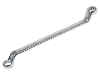 Cheie inelară cotită 6x7mm cromată foto